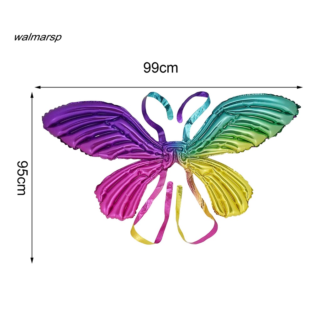 Bong Bóng Cánh Bướm Bằng Nhôm Bơm Hơi Không Rò Rỉ An Toàn Cho Bé