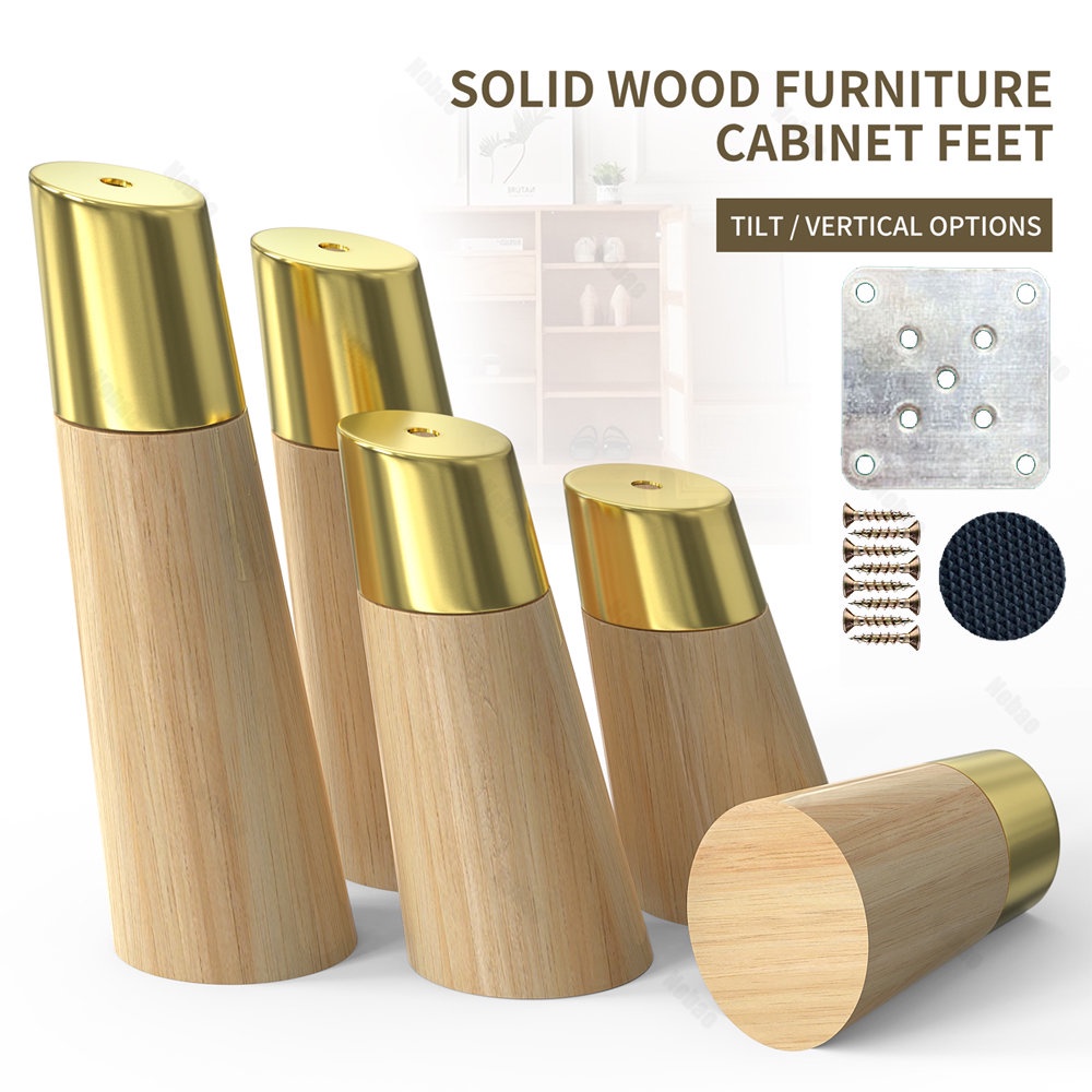 Vỏ Bọc Chân Ghế Sofa Gỗ Bằng Cao Su Phong Cách Châu Âu