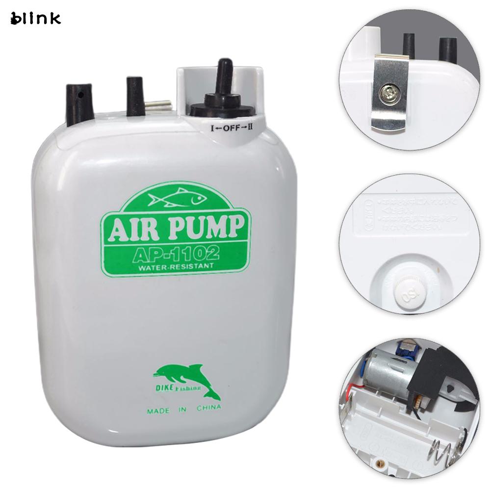 Máy Bơm Oxy Câu Cá Ban Đêm Bằng Nhựa Pvc Màu Trắng