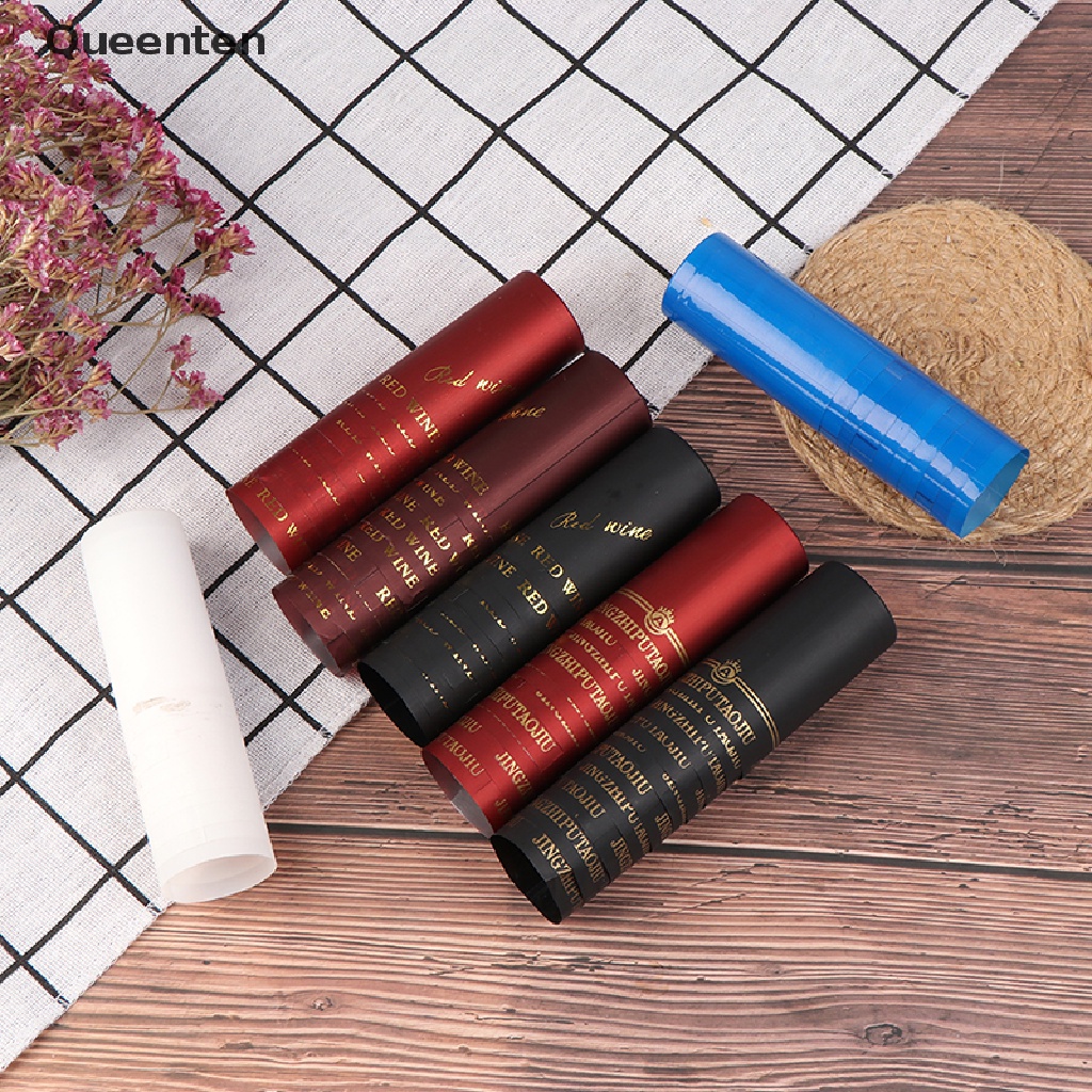 Bộ 10 Vỏ Bọc Nắp Chai Rượu Vang Bằng PVC Co Nhiệt