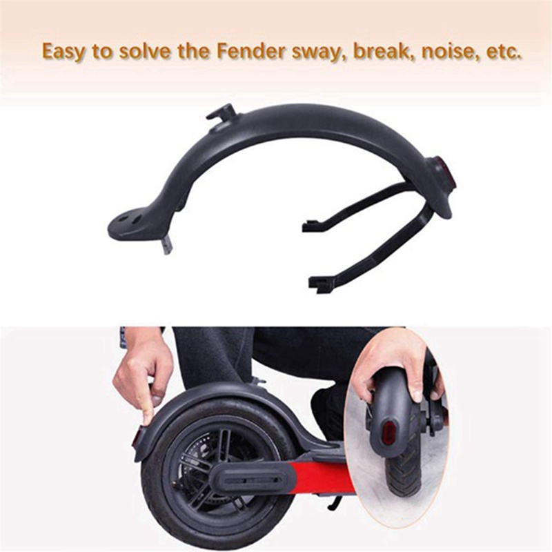 FENDER Set 2 Tấm Chắn Bùn Phía Sau Dành Cho Xe Scooter Điện Xiaomi M365 / Pro Scooter A &amp; B