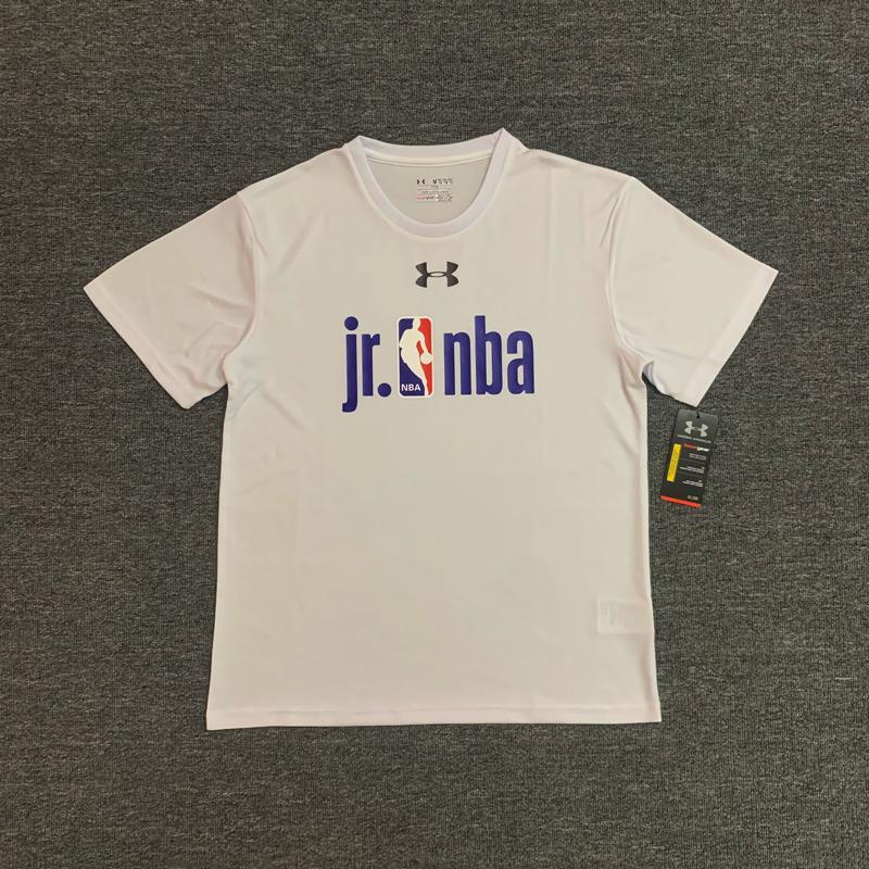 Áo Thun Bóng Rổ Tay Ngắn 3V3 Màu Đen Chất Liệu Khô Thoáng Nhanh Phong Cách Mỹ