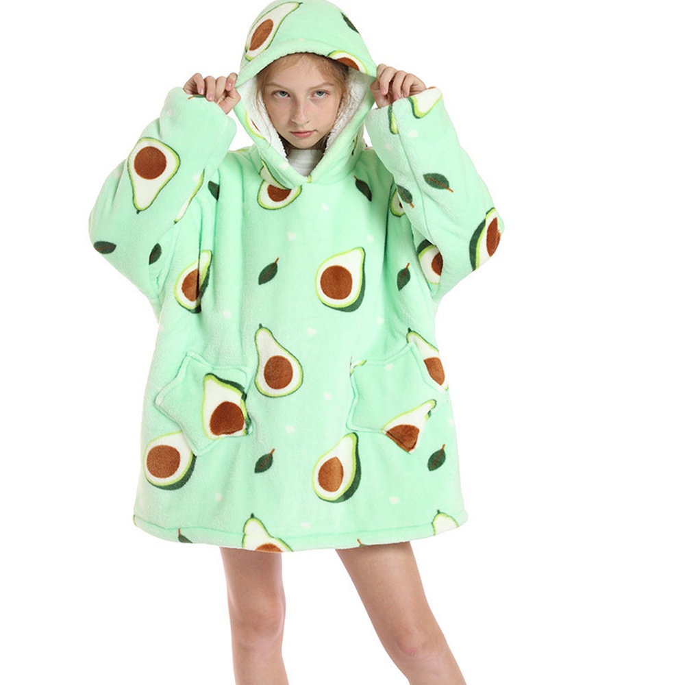 BEAR LEADER Áo Hoodie Siêu Mềm Giữ Ấm In Hình Chú Gấu Dễ Thương Cho Tuổi Teens Youths Sherpa Có Tay Áo