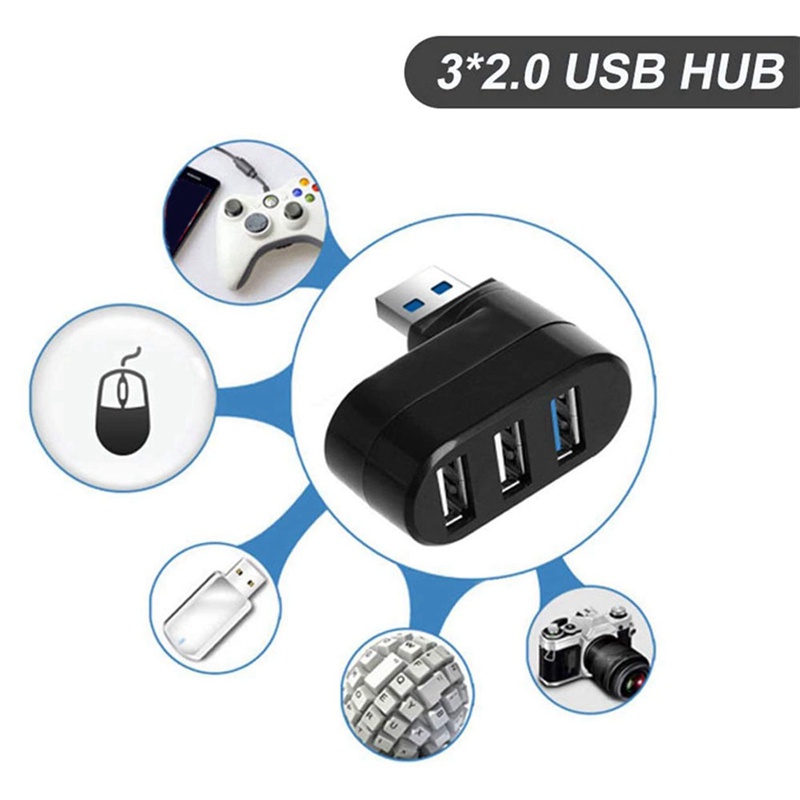 1 Bộ Chia Nhiều Cổng USB 2.0 3.0 Kèm 1 Quạt Tản Nhiệt Cho Laptop