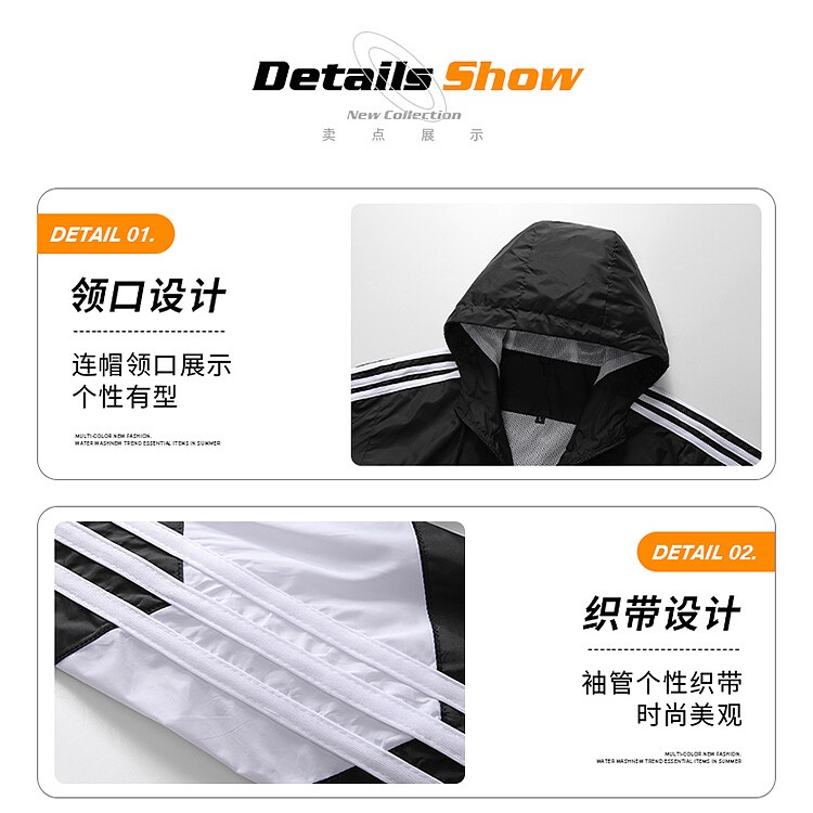 Áo Khoác Chống Gió Có Nón Chất Lượng Cao Size M-10XL