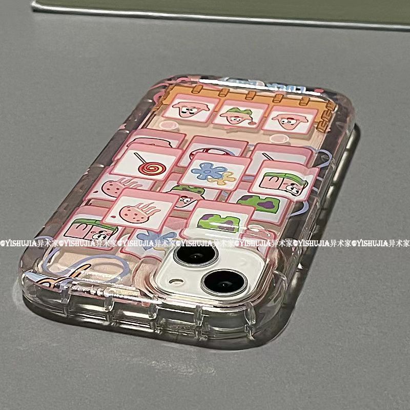 ✅Ốp Điện Thoại Mềm Họa Tiết Hoạt Hình Pie Daxing Dễ Thương Cho iPhone 14 / 13 14Pro 12promax 11 2NK4