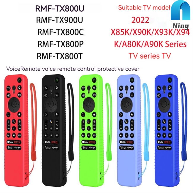 Vỏ Bọc Điều Khiển Từ Xa Bằng Silicone Chống Sốc Có Dây Đeo Cho Sony RMF-TX800U / C / P / T / 900U