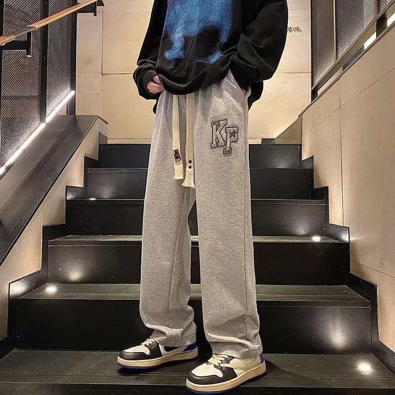 Quần ống rộng In Chữ Thời Trang Mùa Hè Dành Cho Nam