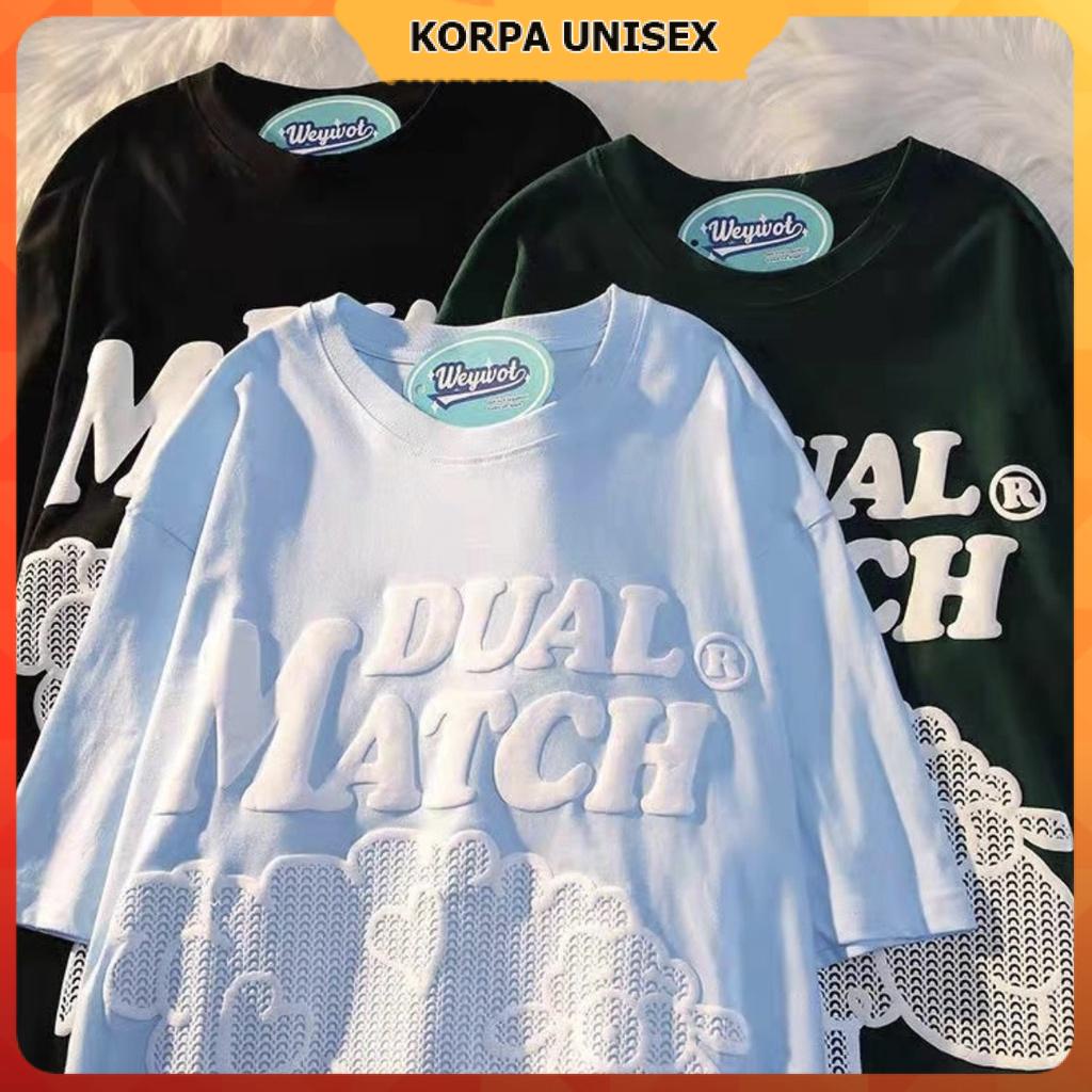 [ IN NỔI ] Áo thun tay lỡ form rộng in chú cừu DUAL MATCH a - phông ulzzang oversize unisex nam nữ