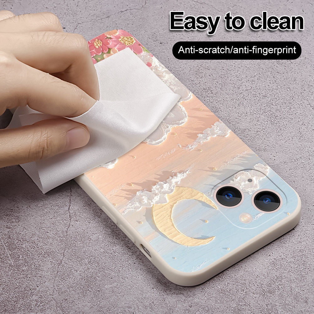 Ốp Điện Thoại Silicon Mềm Hình Hoa Cho Redmi Note 11 11s 8 Pro 10 Pro 11 Pro 10 10S 9 9T Pro 9s 7 Pro 7s Poco M4 Pro 5G B1K447L