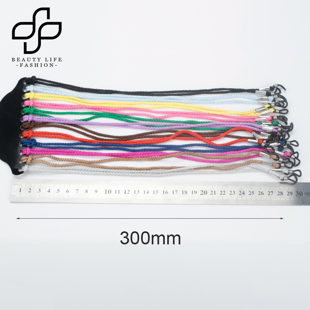 Bộ 12 Dây Đeo Kính Chống Thất Lạc Có Thể Điều Chỉnh