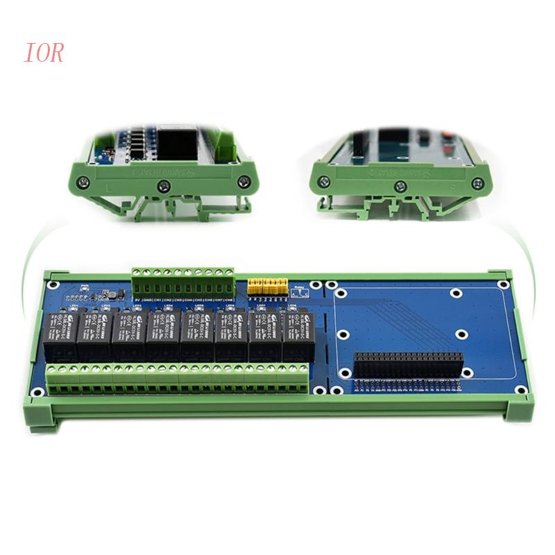 IOR 8 Way 5V Relay Module High Power Relay Control Board Single Switch Relay Board