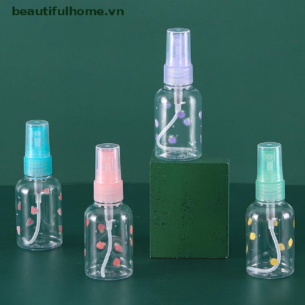 Chai Rỗng 25ml Bằng Nhựa Trong Suốt Dùng Đựng Mỹ Phẩm Khi Đi Du Lịch