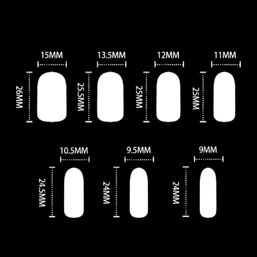 Miếng Dán Trang Trí Móng Tay Tự Dính Tiện Dụng