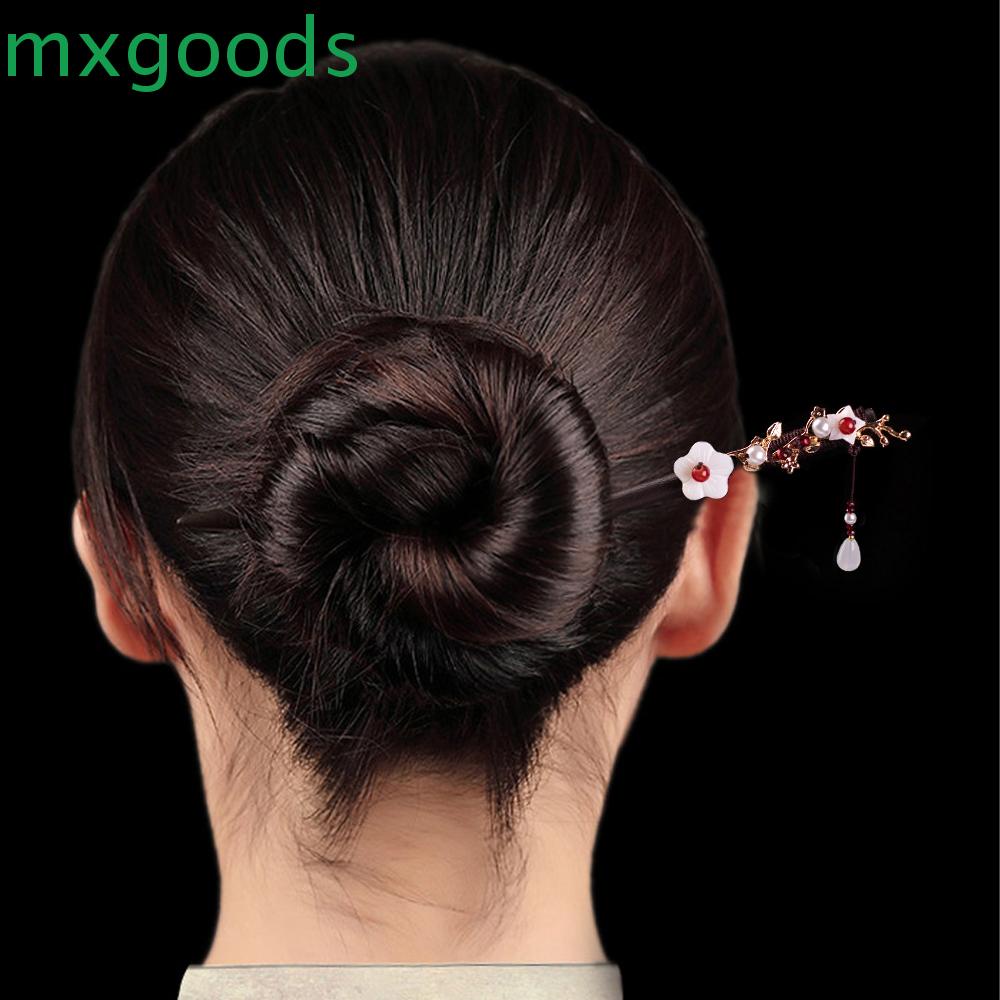 Trâm cài tóc bằng gỗ phong cách Trung Hoa cổ điển thời trang dành cho nữ