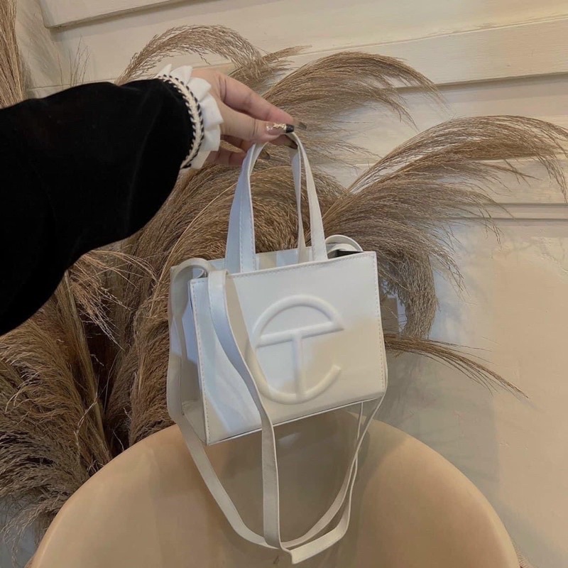 Túi Telfar niche TF, Túi xách nữ đeo chéo cầm tay dáng hộp