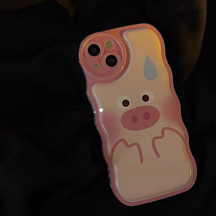 ✅Ốp Điện Thoại Họa Tiết Chú Heo Hồng Dễ Thương Dành Cho iPhone 14 Pro Max 13 12 11