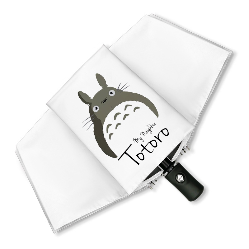 Dù Gấp Tự Động Che Nắng Mưa In Hình Totoro Dễ Thương Cho Bé