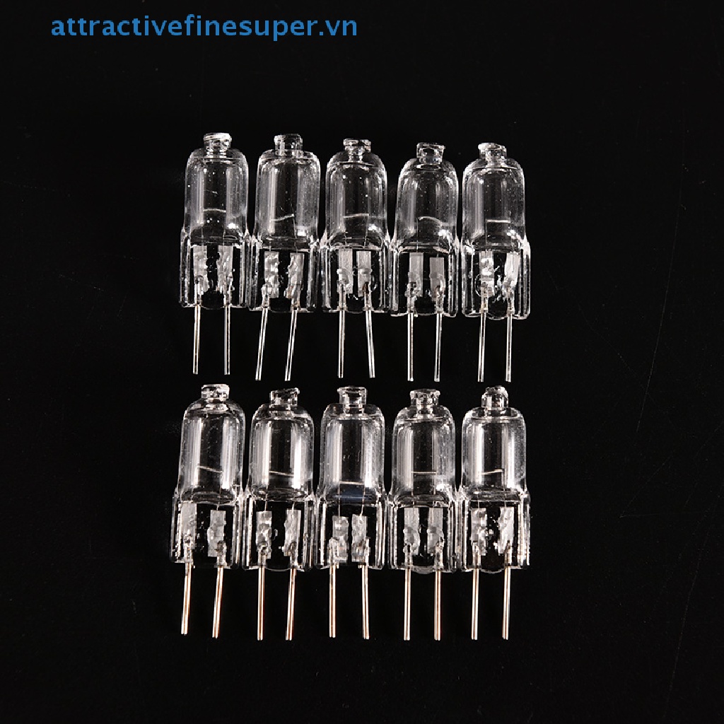 10 Bóng Đèn Vonfram G4 12V 20W Siêu Sáng Mới