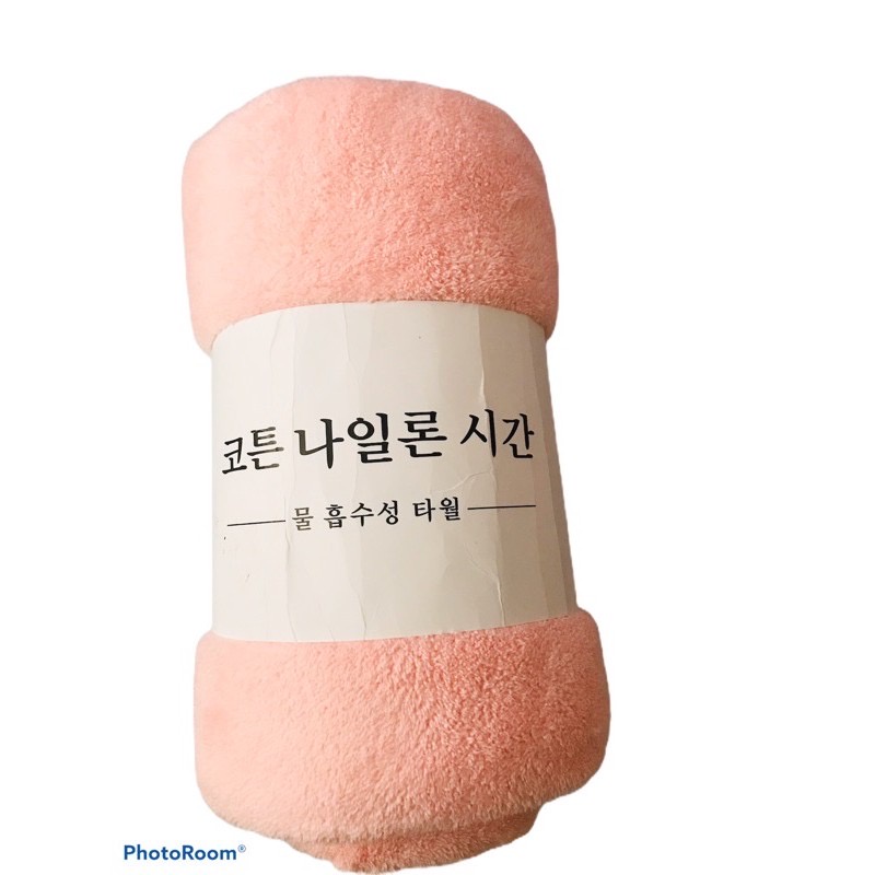 [HÀNG ĐẸP] KHĂN TẮM BÔNG HÀN QUỐC MỀM MỊN 140X70 CM