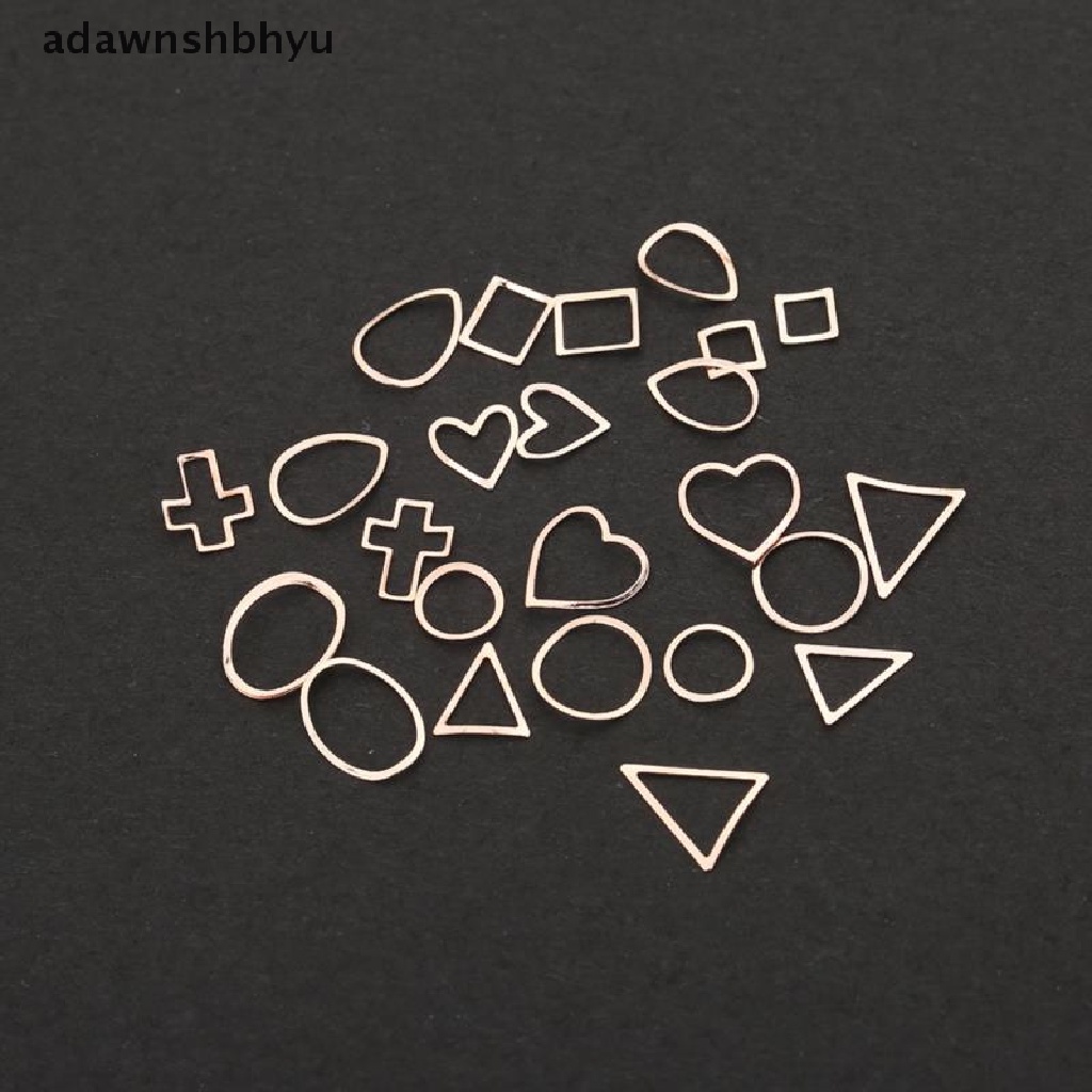 Phụ Kiện Trang Trí Móng Tay Hình Tam Giác Bằng Thép Không Gỉ