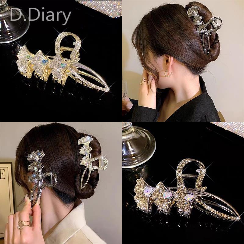 Kẹp Tóc Kim Loại Hình Chiếc Lá Phong Cách Vintage Cho Nữ dreamdiary