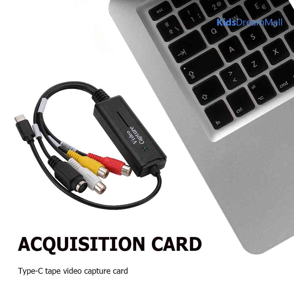 Bộ ChuyểN ĐổI Âm Thanh / Video 1 Kênh USB 3.1 Type-C CCTV DVD VCD MP4