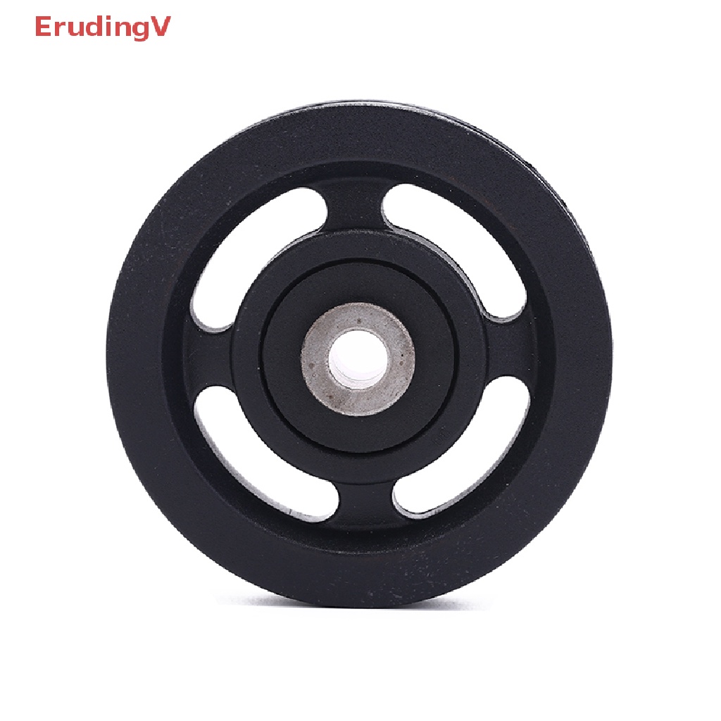 1 Bánh Xe Ròng Rọc Lõi Sắt Màu Đen 90mm Chống Mòn Dùng Để Tập Gym [Mới] [Mới]