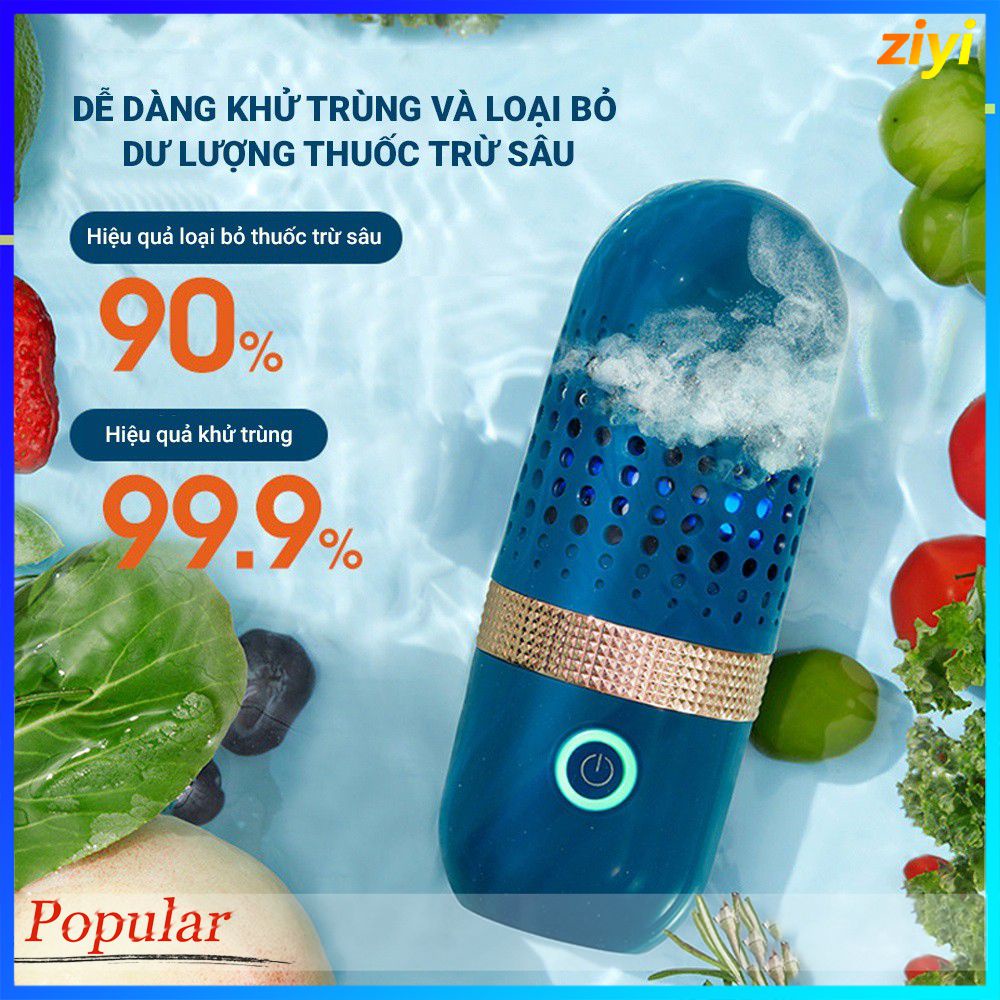 Máy Rửa Rau Tự Động Máy Rửa Hoa Quả Công Nghệ Điện Phân Thực Phẩm Trái Cây Tiệt Trùng