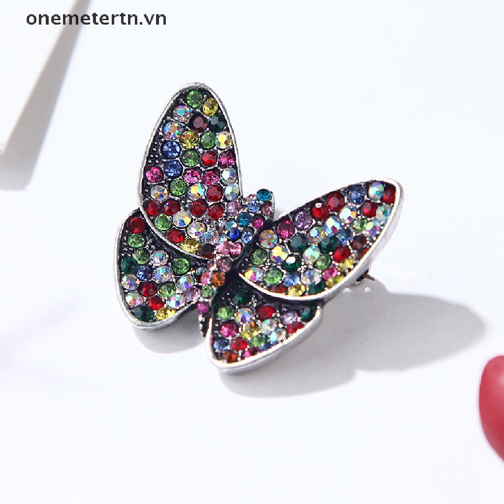 Ghim Cài Áo Hình Bướm Nhiều Màu Sắc Thời Trang Cho Nữ