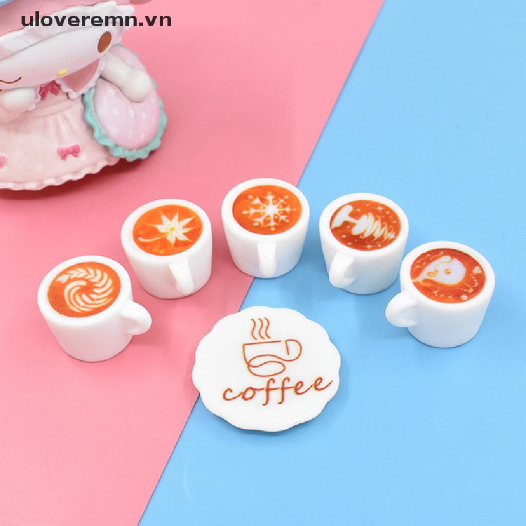 Mô Hình Tách Cà Phê Mini Trang Trí Nhà Búp Bê