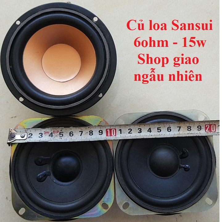 1 Củ loa trung các loại đến 6 inchs 100w