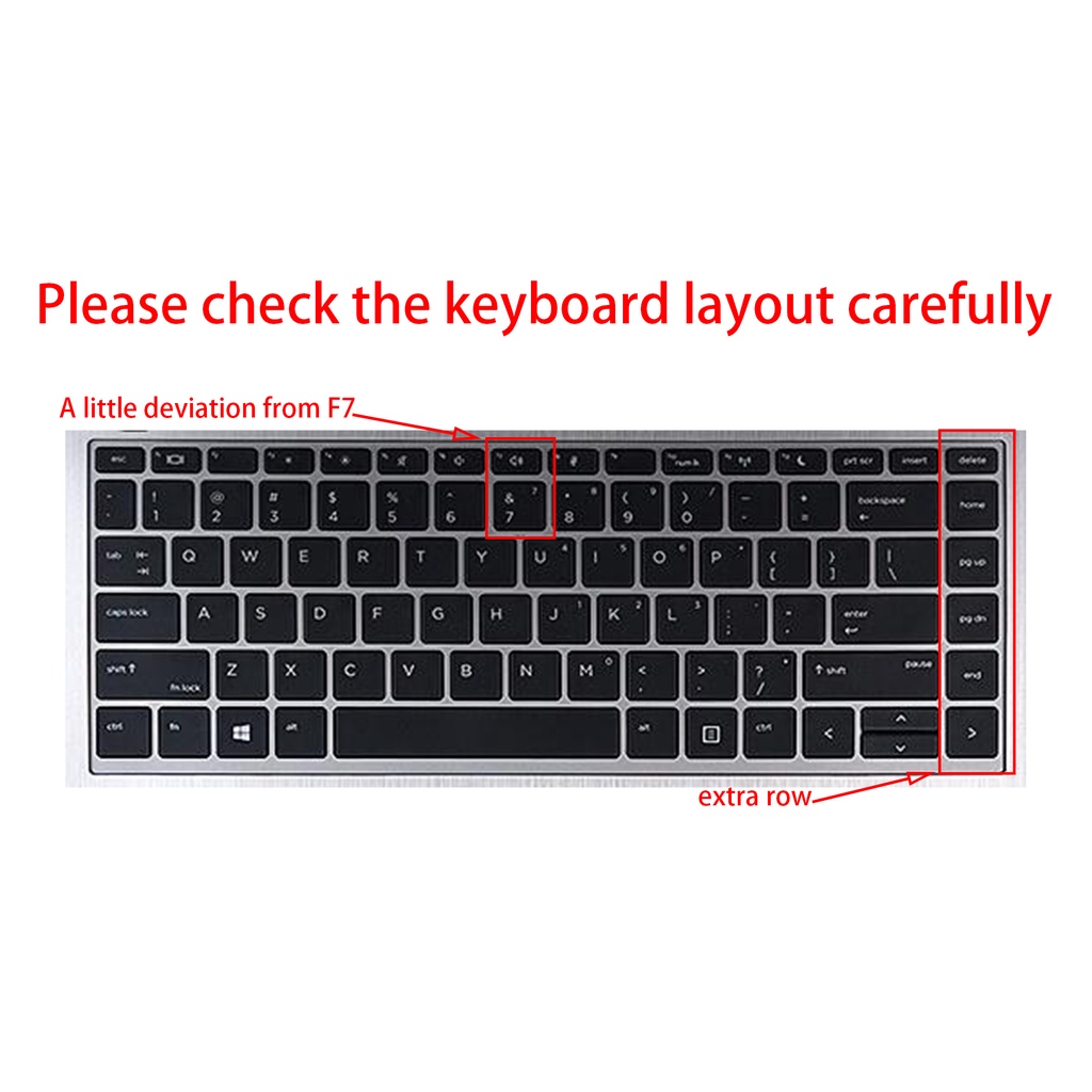 Miếng Silicone Bảo Vệ Bàn Phím Laptop 14 "Cho HP ProBook 440 G8 G7 G6 G4 G3 HP Pro G1 446 G3S ProBook 445R G6 AMD ZHAN 66 Prote