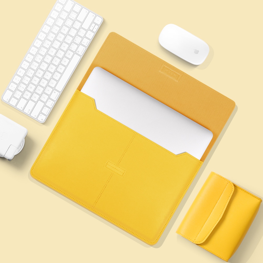 Túi Da PU Đựng Laptop 15.6 inch Chống Thấm Nước Cho Dere R9 Pro 15.6-inch Macbook Air 13 13.6 M2 2022