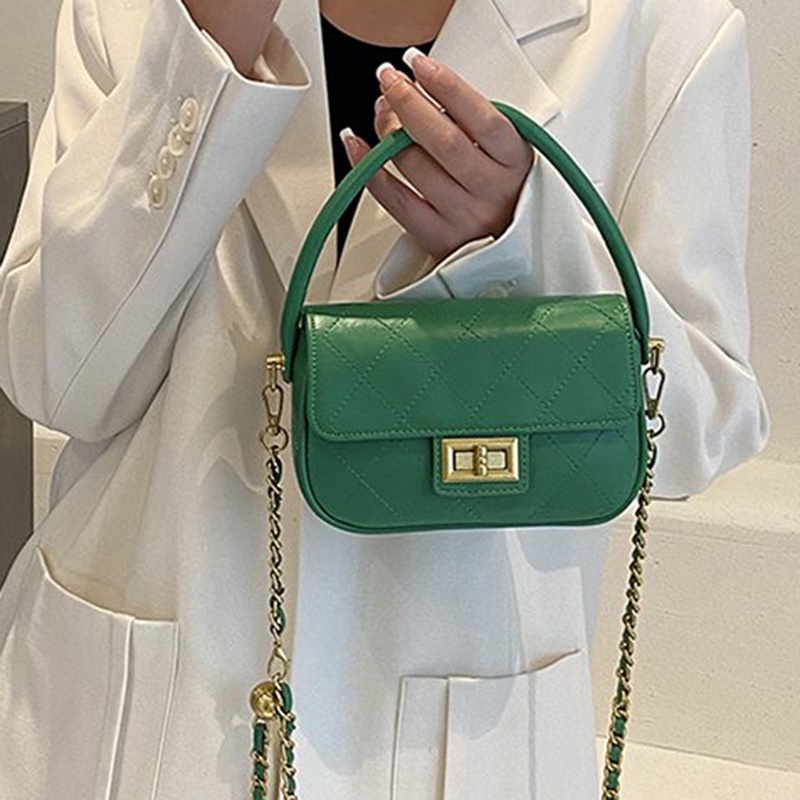 Túi Đeo Chéo Da pu Mềm Dáng Vuông Thời Trang Cho Nữ