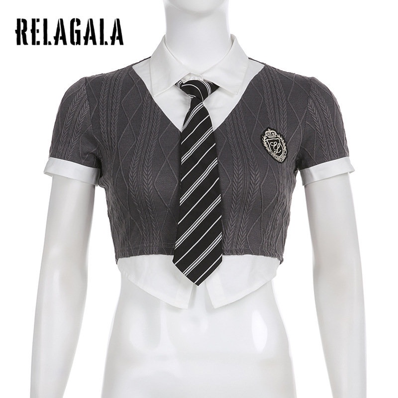 Áo Thun Tay Ngắn Dáng Ôm Phong Cách Thời Trang 2023 Dành Cho Nữ