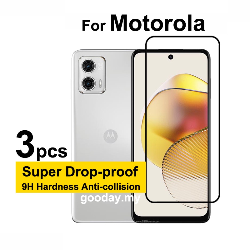 MOTOROLA Bộ 3 Kính Cường Lực moto g73 5g g73 g53 g23 g13 g72 g62 g42 g32 g82 g52 g22 g200 g stylus power moto e22s e22 e32 edge 30 neo edge 20 pro lite 5g