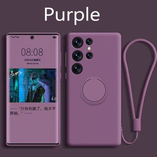 Ốp Điện Thoại Silicon Có Giá Đỡ Nam Châm Cho Samsung Galaxy S23 Ultra S22 S21 Plus S20 FE