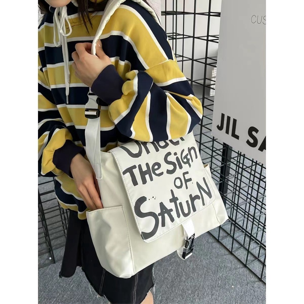 Túi Đeo Chéo In Chữ Phong Cách Mới 2023