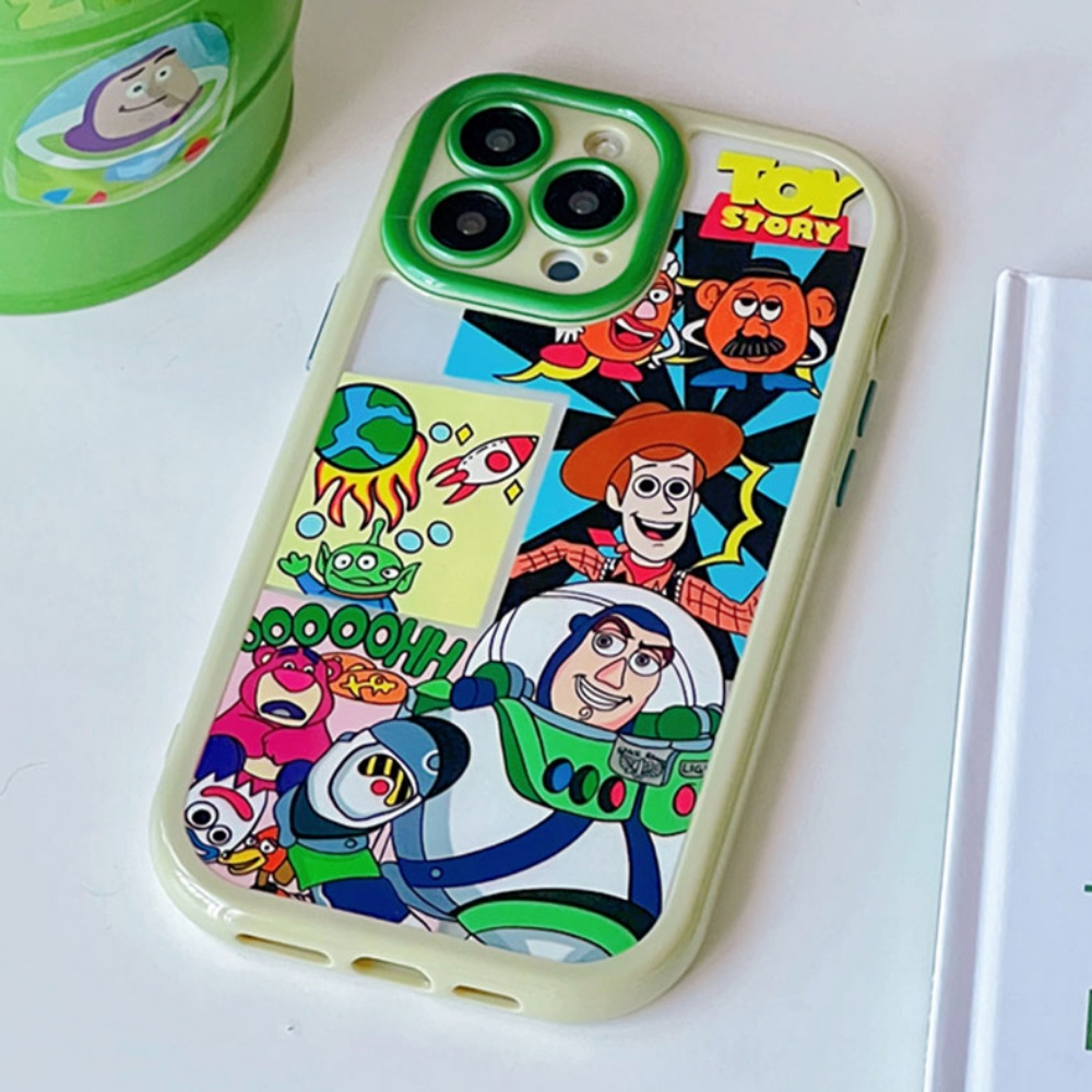Ốp Điện Thoại TPU Dẻo Họa Tiết Hoạt Hình Buzz Lightyear Dễ Thương Chống Sốc Cho IPhone 11 12 13 14 Pro Max 14 Plus
