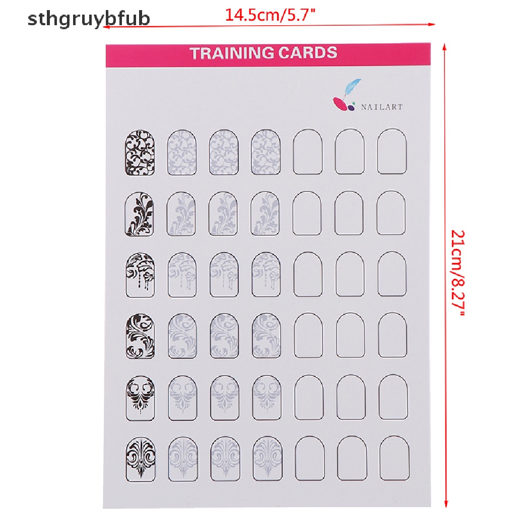 Sách Tập Vẽ Móng Nghệ Thuật 12 Trang STHB