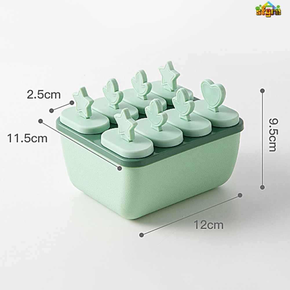 Khuôn Làm Kem Bằng Silicone Nhiều Ngăn Tiện Dụng Khi Đi Dã Ngoại