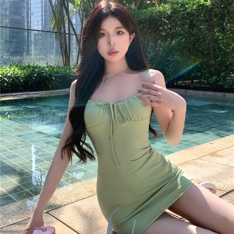 COZOK Đầm Sát Nách Thời Trang Quyến Rũ Cho Nữ