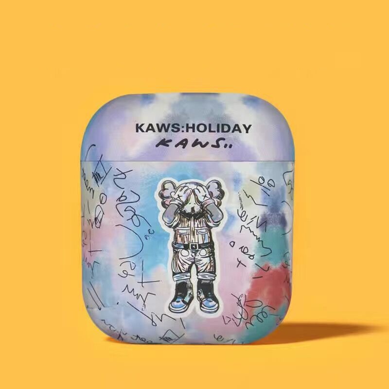 Case Airpods 2, Pro, 3 Ốp Tai Nghe Bluetooth Không Dây Kaws Holiday, Vỏ Bao Nhựa TPU Chống Bám Bẩn Vân Tay - LAG Store