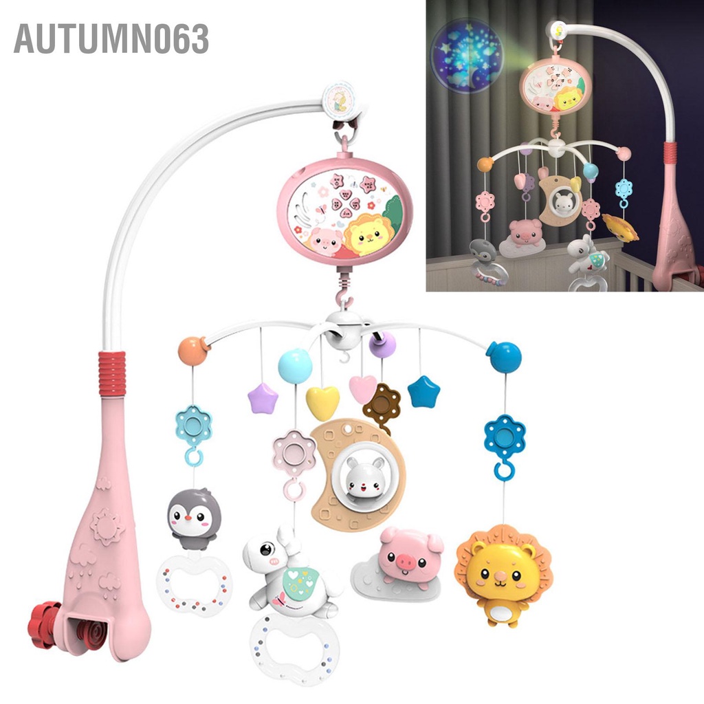 Đồ Chơi Lục Lạc Dạng Treo Có Chuông Điều Khiển Từ Xa Cho Trẻ Em 1-12 Tháng Tuổi