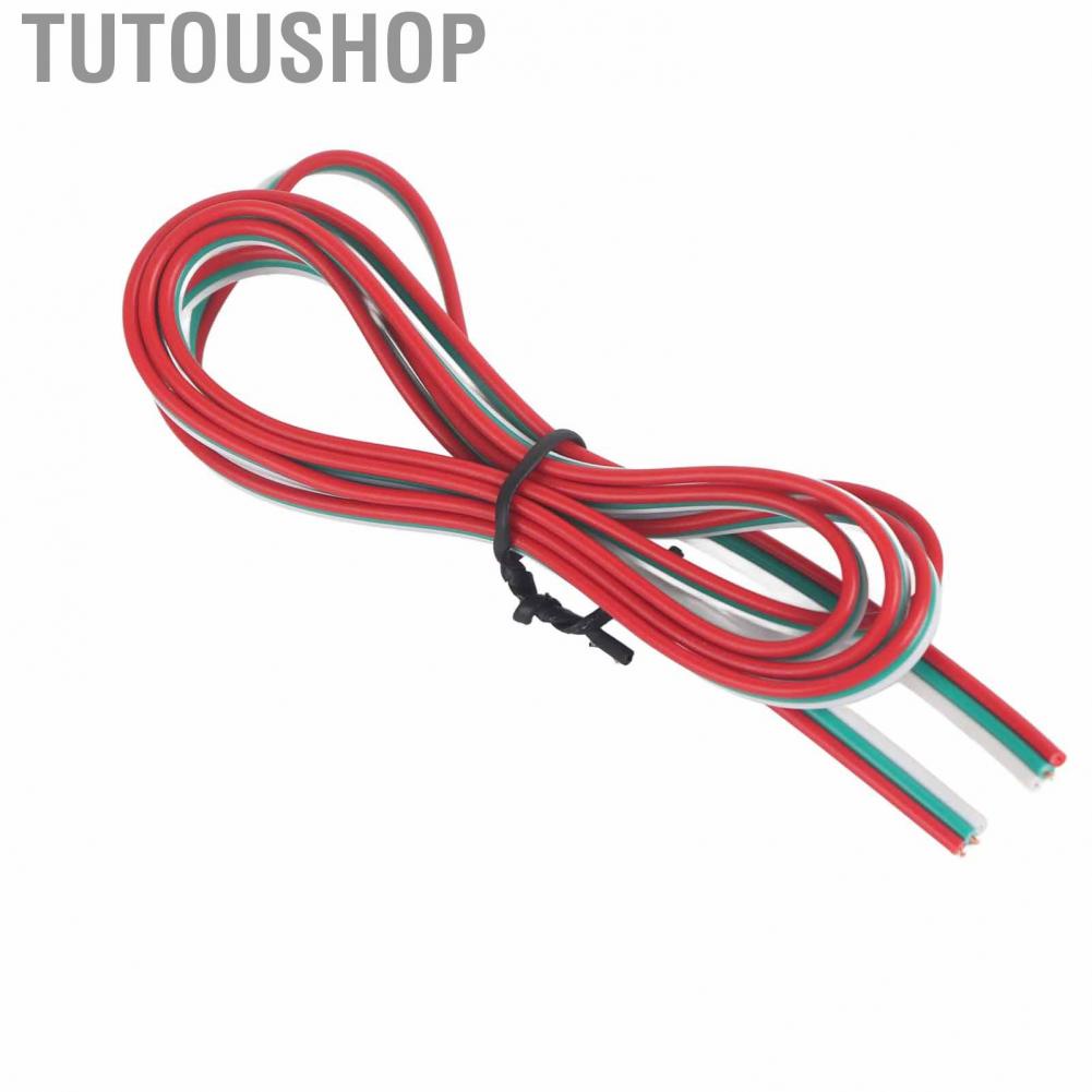 Tutoushop 22 Gauge 24AWG Extension Cable Cuttable 0.3mm² 3Pin Pure Copper Wire Red and Green