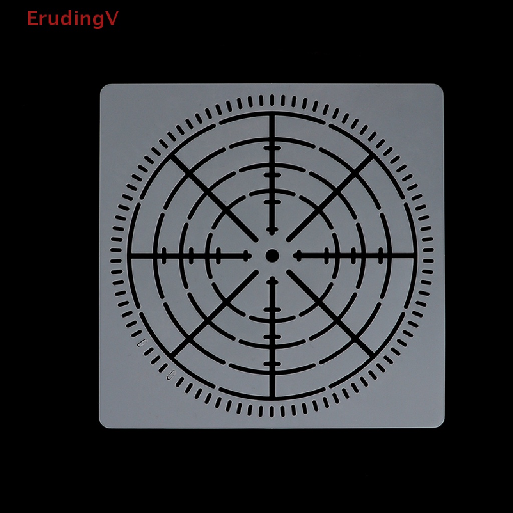 [ErudingV] DIY 12PCS Reusable Mylar Mandala Dotg Paing Stencils Templates Craft Tools [NEW]