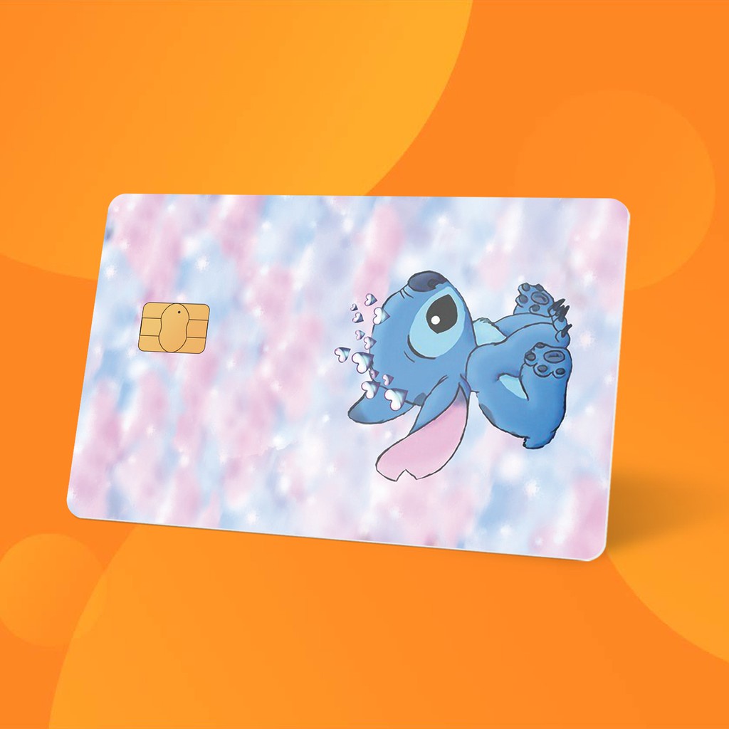 Miếng Dán Thẻ Card Stitch | SKIN ATM, Thẻ Chung Cư Trang Trí - Chất Liệu Decal Vinyl Chống Nước