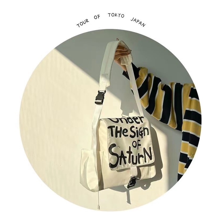 Túi Đeo Chéo In Chữ Phong Cách Mới 2023