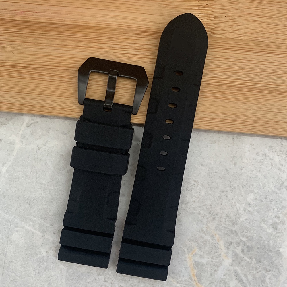 PANERAI Dây Đeo Đồng Hồ Bằng Cao Su Silicone Mềm 24mm 22mm PAM 441 359 Cho Nam